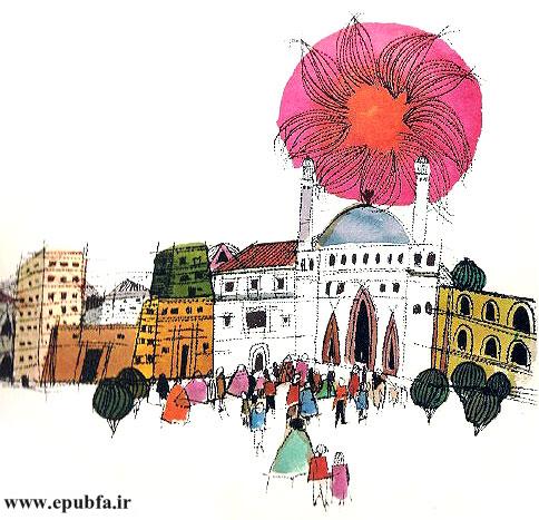 خورشید در سرزمینهای دور، از شهرهای پرجمعیت و از دشتهای سبز، گذشت